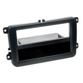 Radioblende Doppel-DIN oder 1-DIN VW Touran Bj. 2006 > 2010
