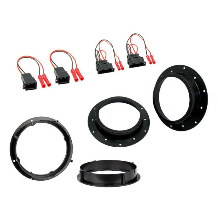 Lautsprecher-Adapterringe und Anschluss Komplett Kit VW Passat Bj. 1996 > 2005